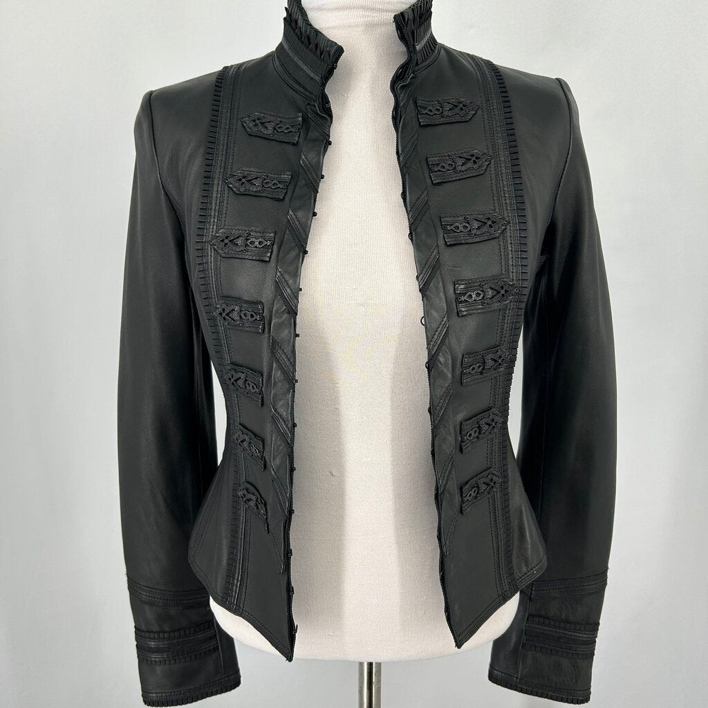 Elie Tahari Leather Jacket