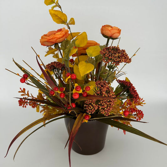 Fall Foliage in Pot