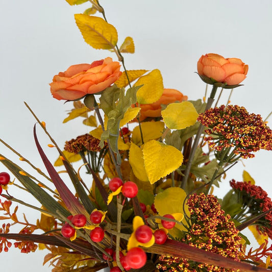 Fall Foliage in Pot