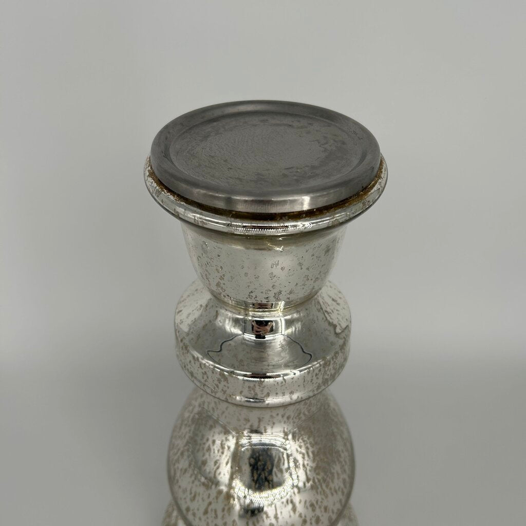 Mercury Glass Candleholder