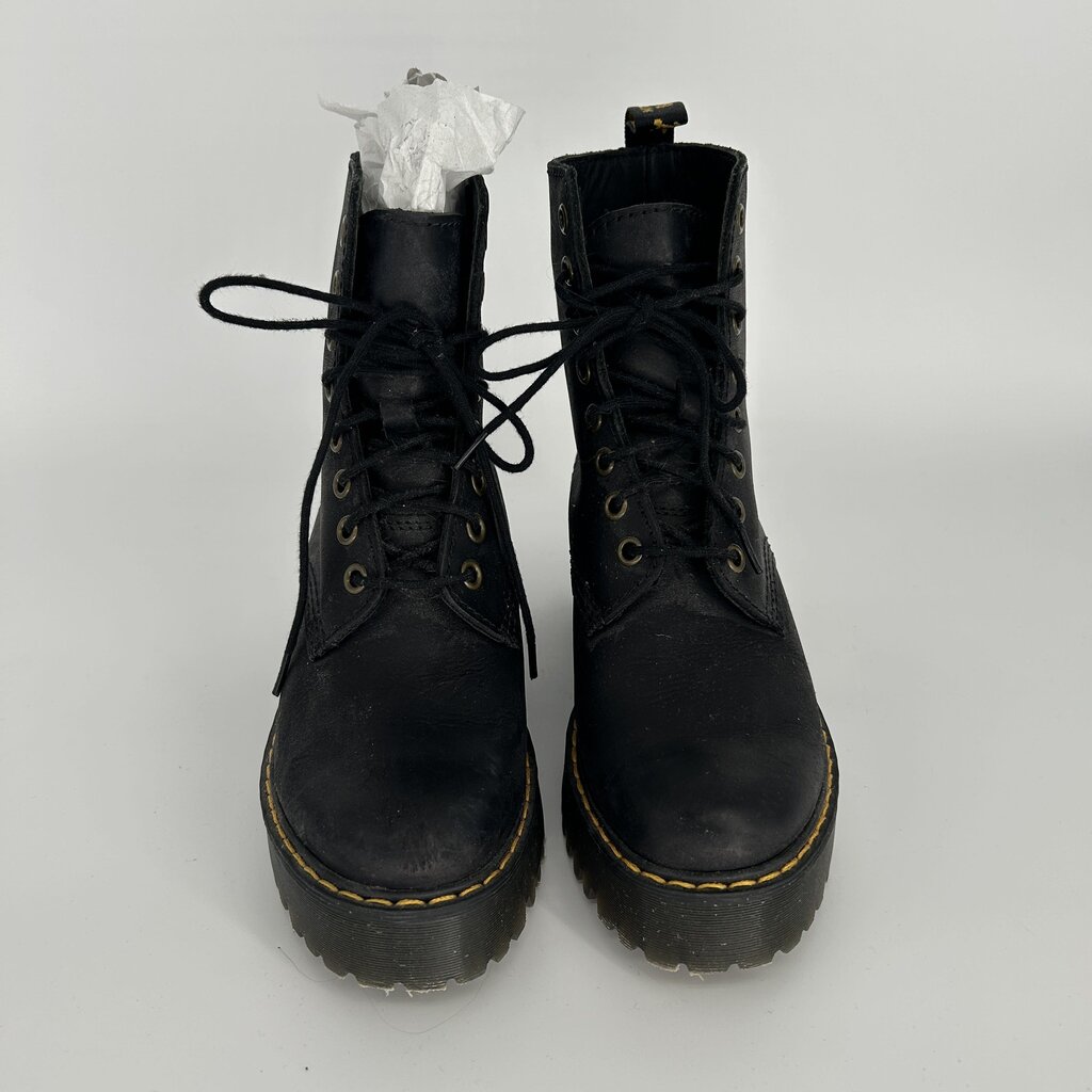 Dr Martens Heeled Combat Boots