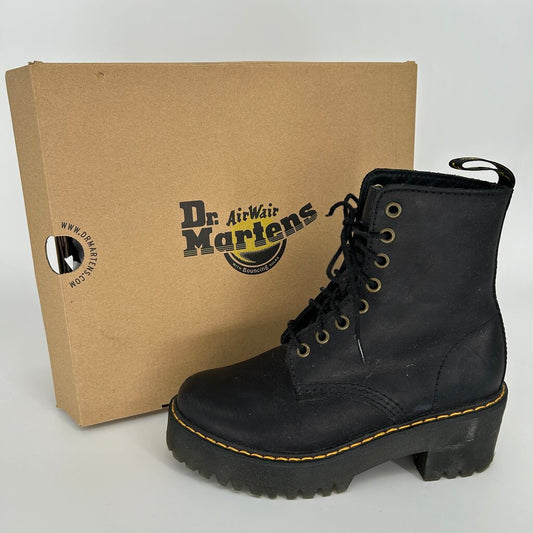 Dr Martens Heeled Combat Boots