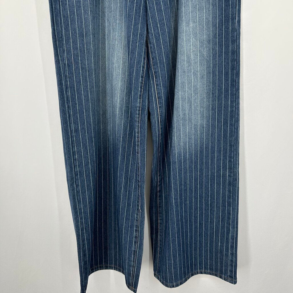 Edikted Pinstripe Jeans