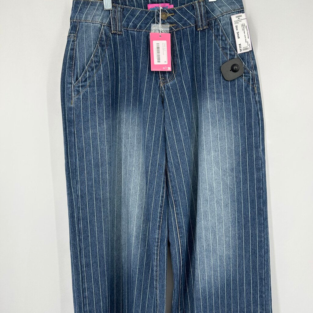 Edikted Pinstripe Jeans