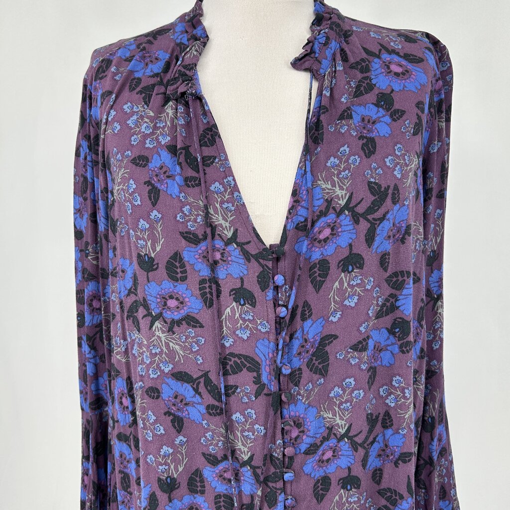 Free People L/s Floral Shirt