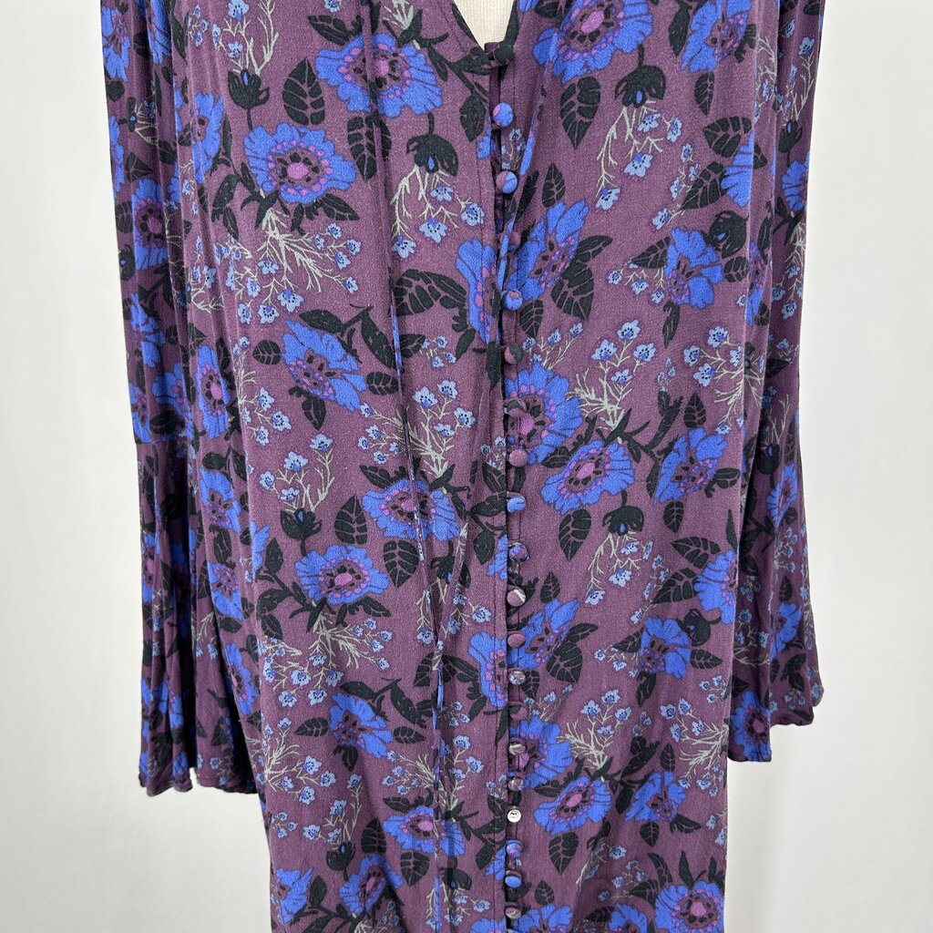Free People L/s Floral Shirt