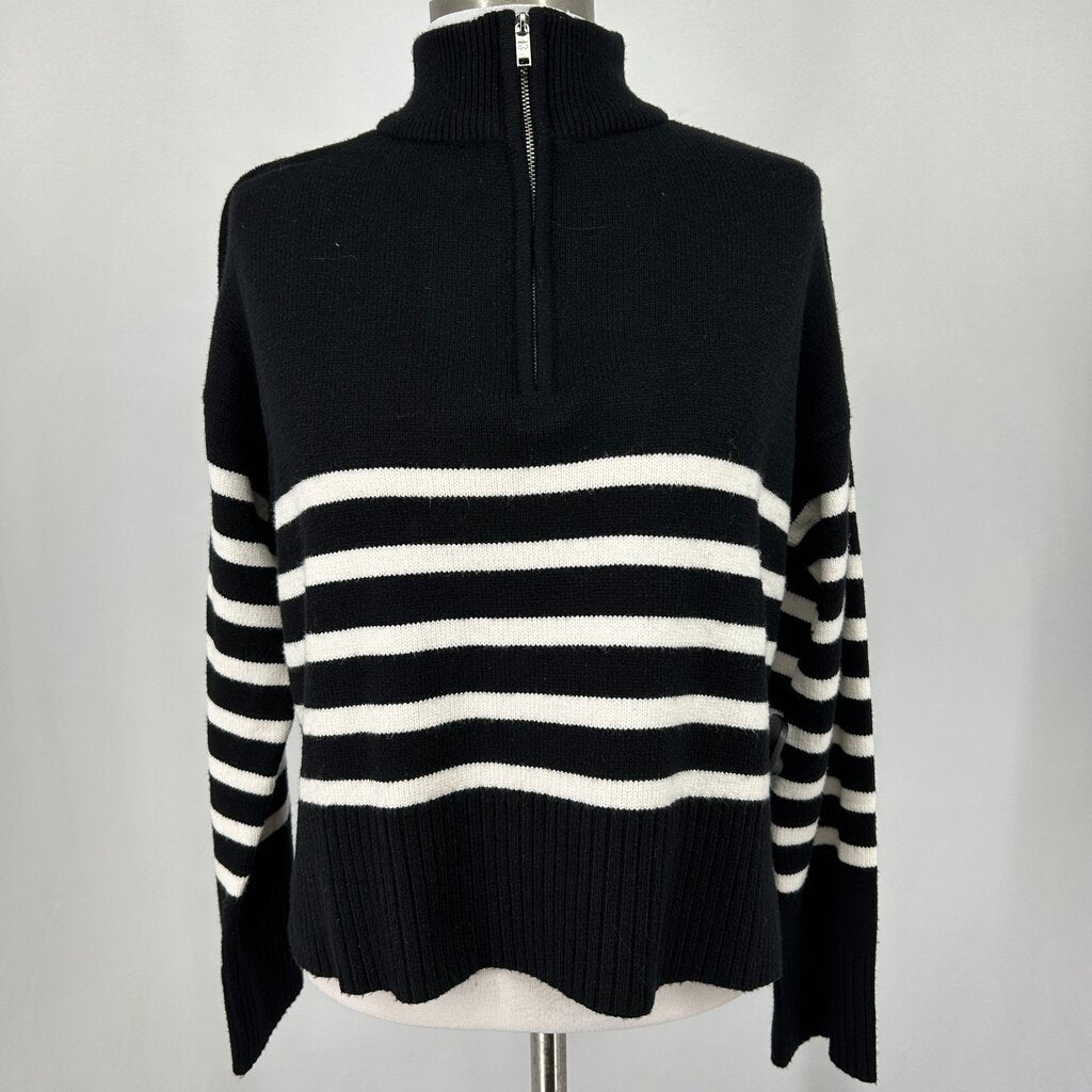 DKNY L/s Striped Sweater