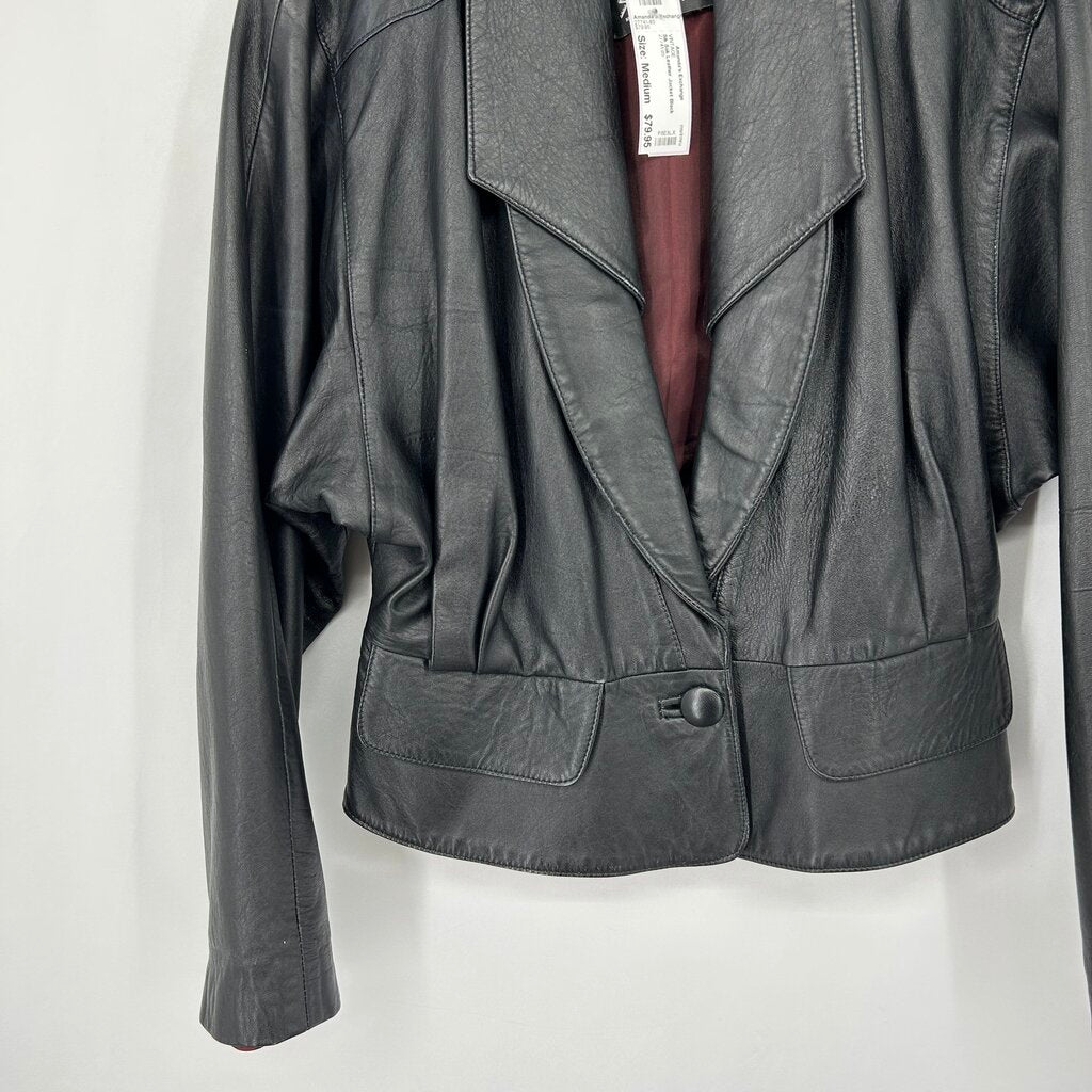 Sik Sak Leather Jacket