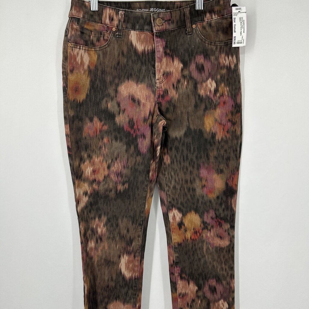 Chicos Muted Floral Jegging