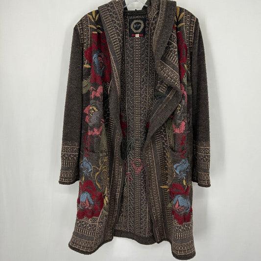 Johnny Was L/s Open Cardigan