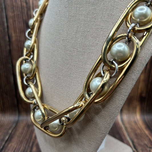 Erwin Pearl Chain Necklace