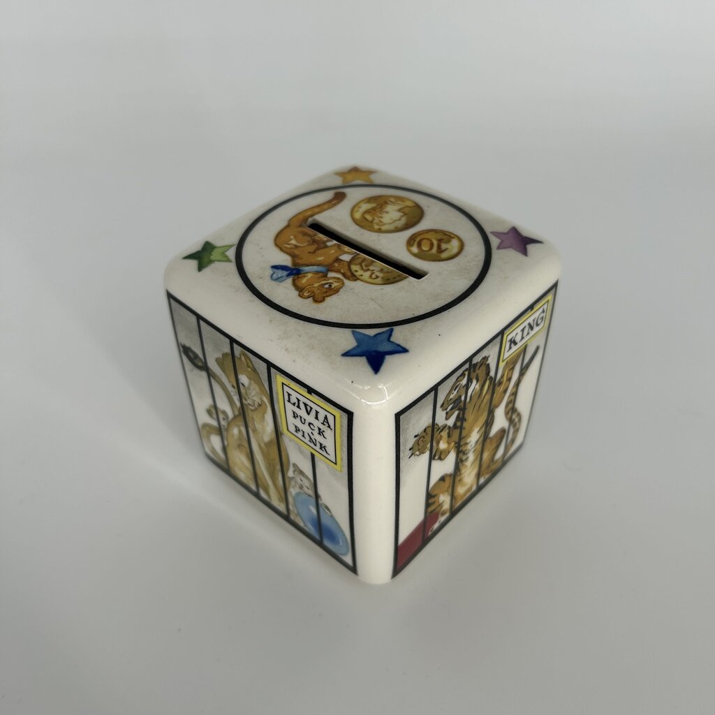 Circus Porcelain Bank
