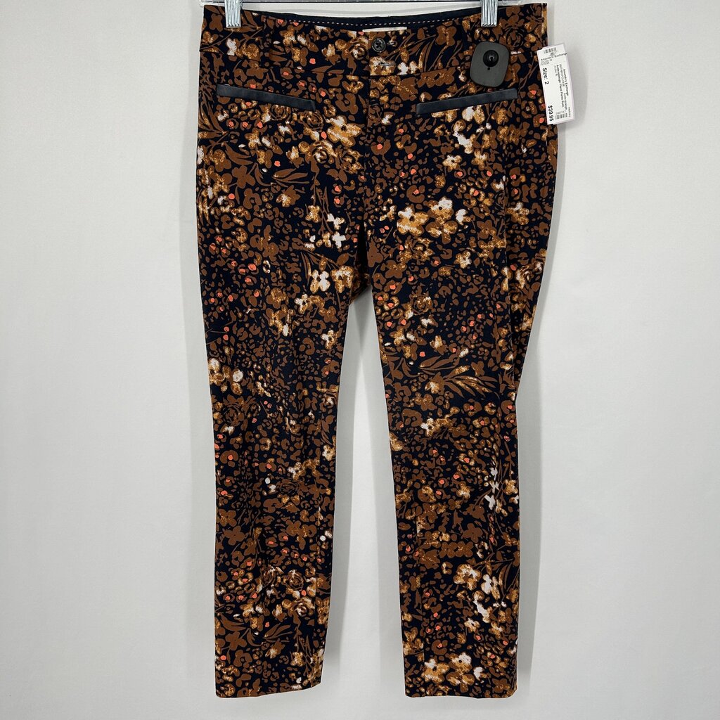 Anthropologie Floral Pants