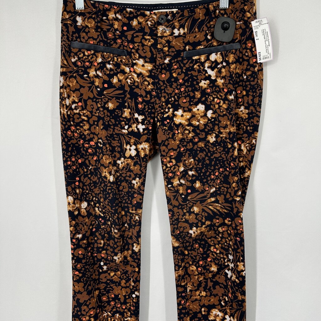 Anthropologie Floral Pants