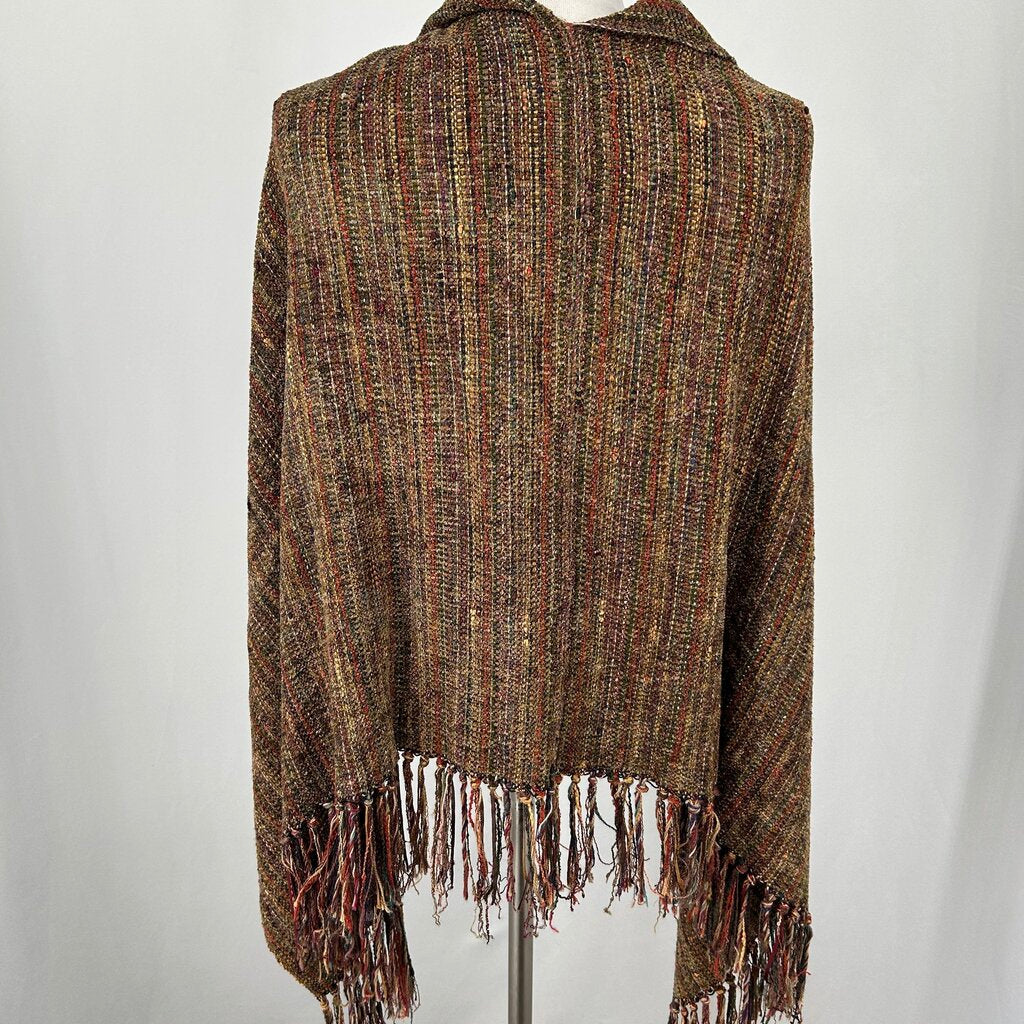 Tweed Poncho
