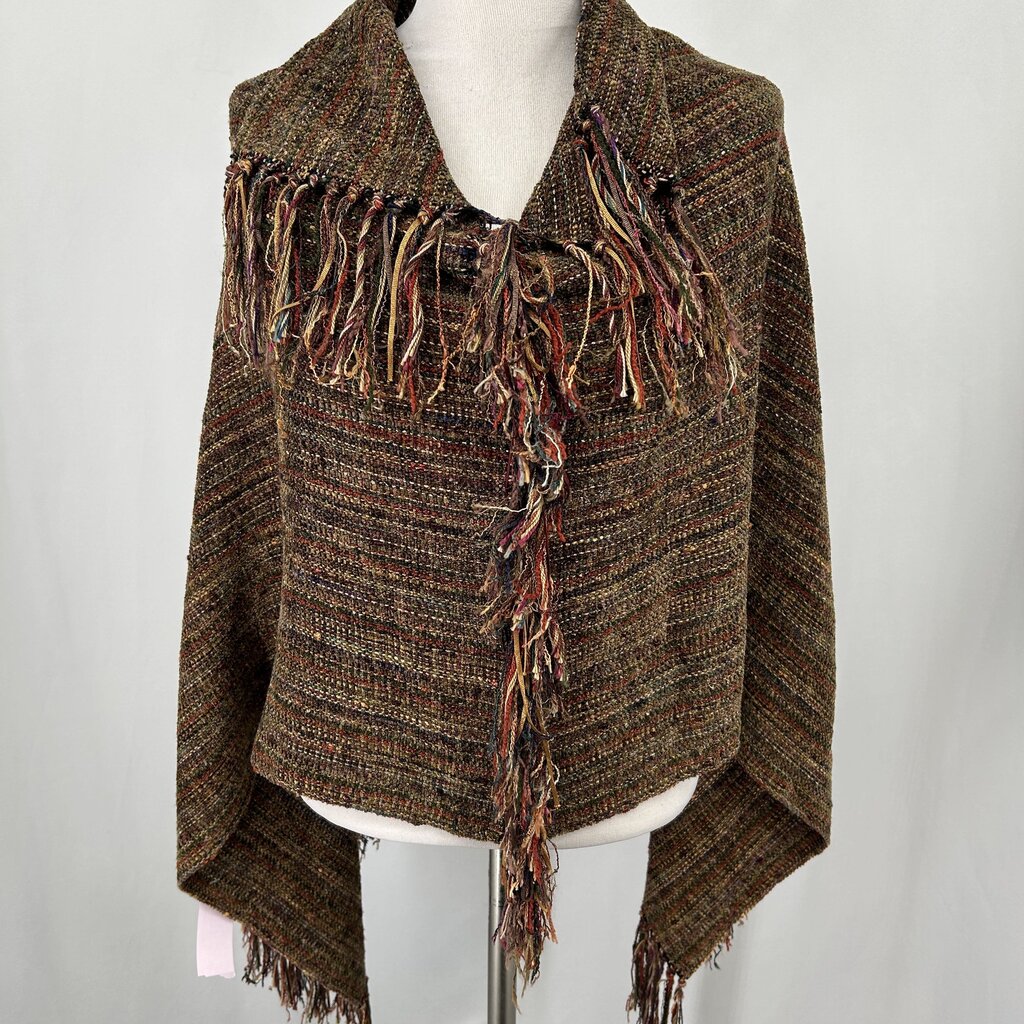 Tweed Poncho