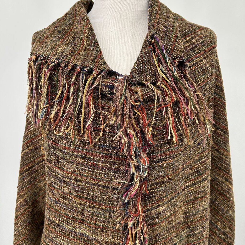 Tweed Poncho
