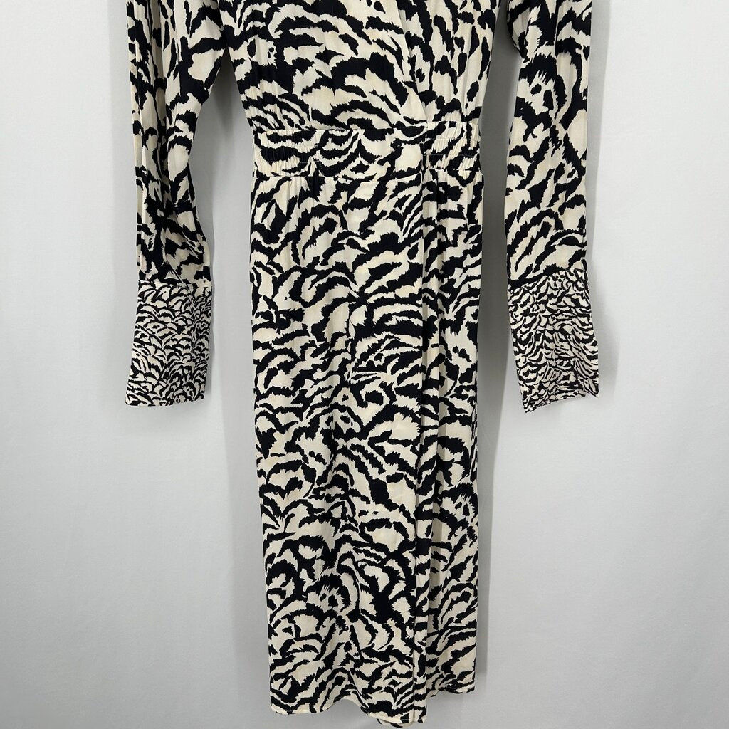 Reiss Zebra Print Dress