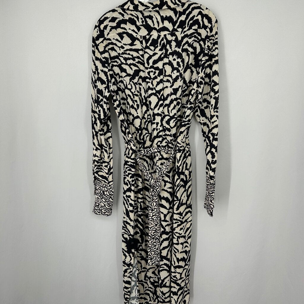 Reiss Zebra Print Dress