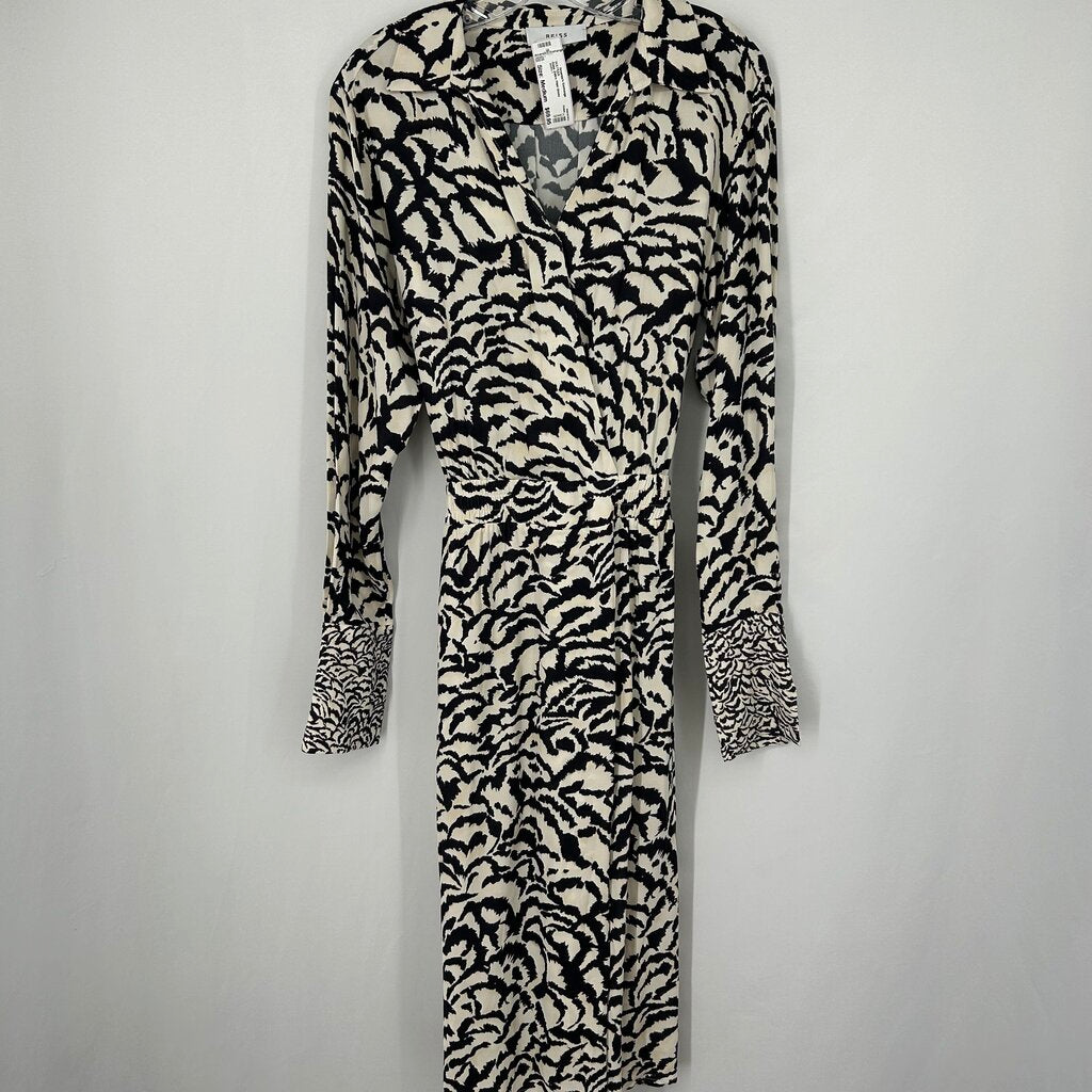 Reiss Zebra Print Dress