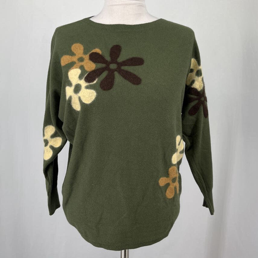 Aaeda L/s Floral Sweater