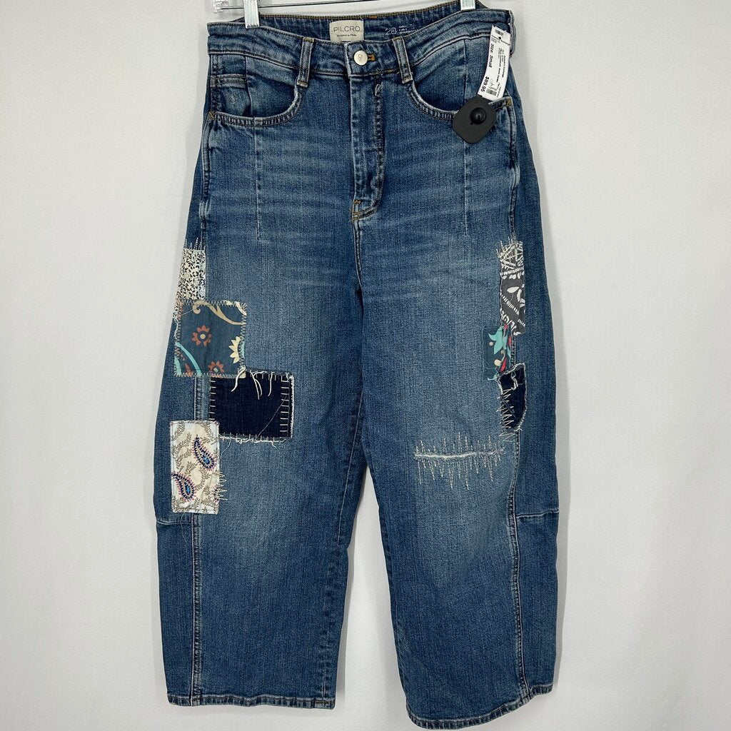 Pilcro Patchwork Jeans
