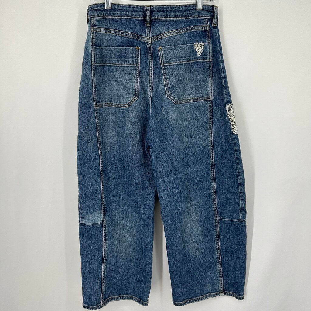 Pilcro Patchwork Jeans
