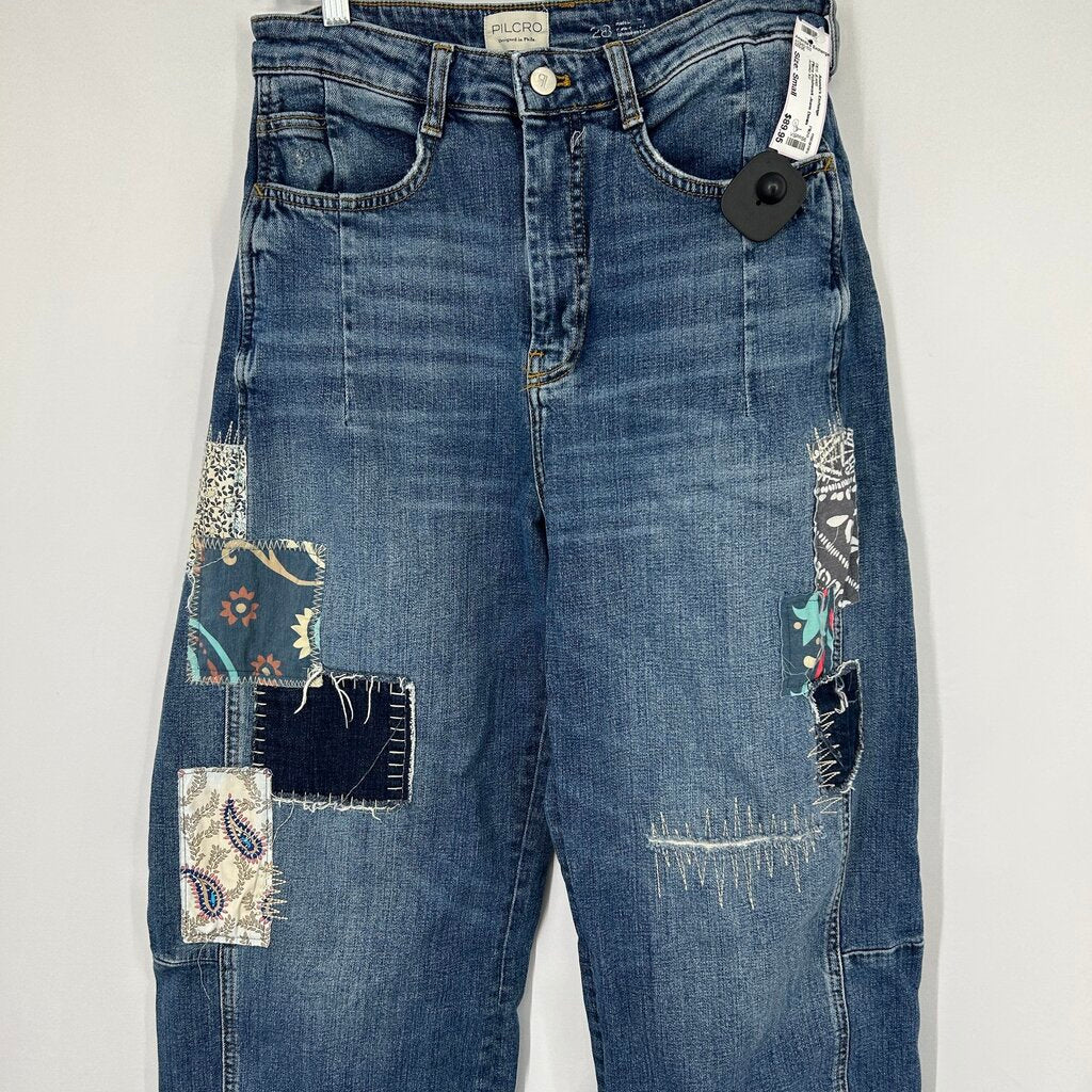 Pilcro Patchwork Jeans