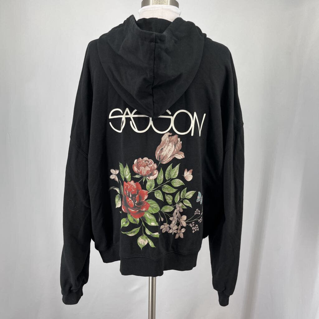 Johnny Was Floral Hoodie