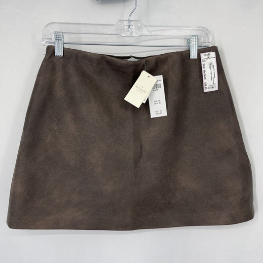Abercrombie Vegan Leather Skirt