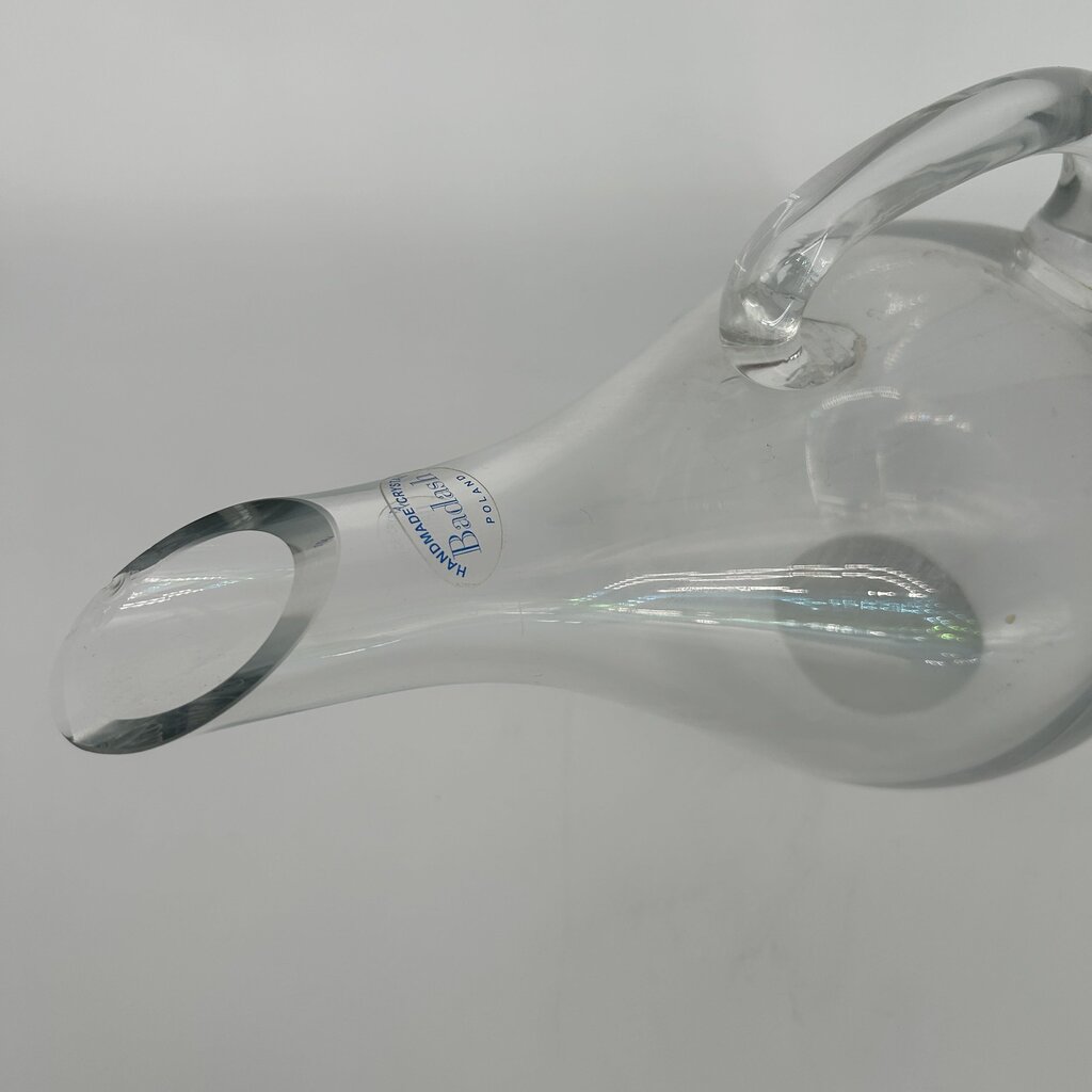 Badash Crystal Leaning Decanter