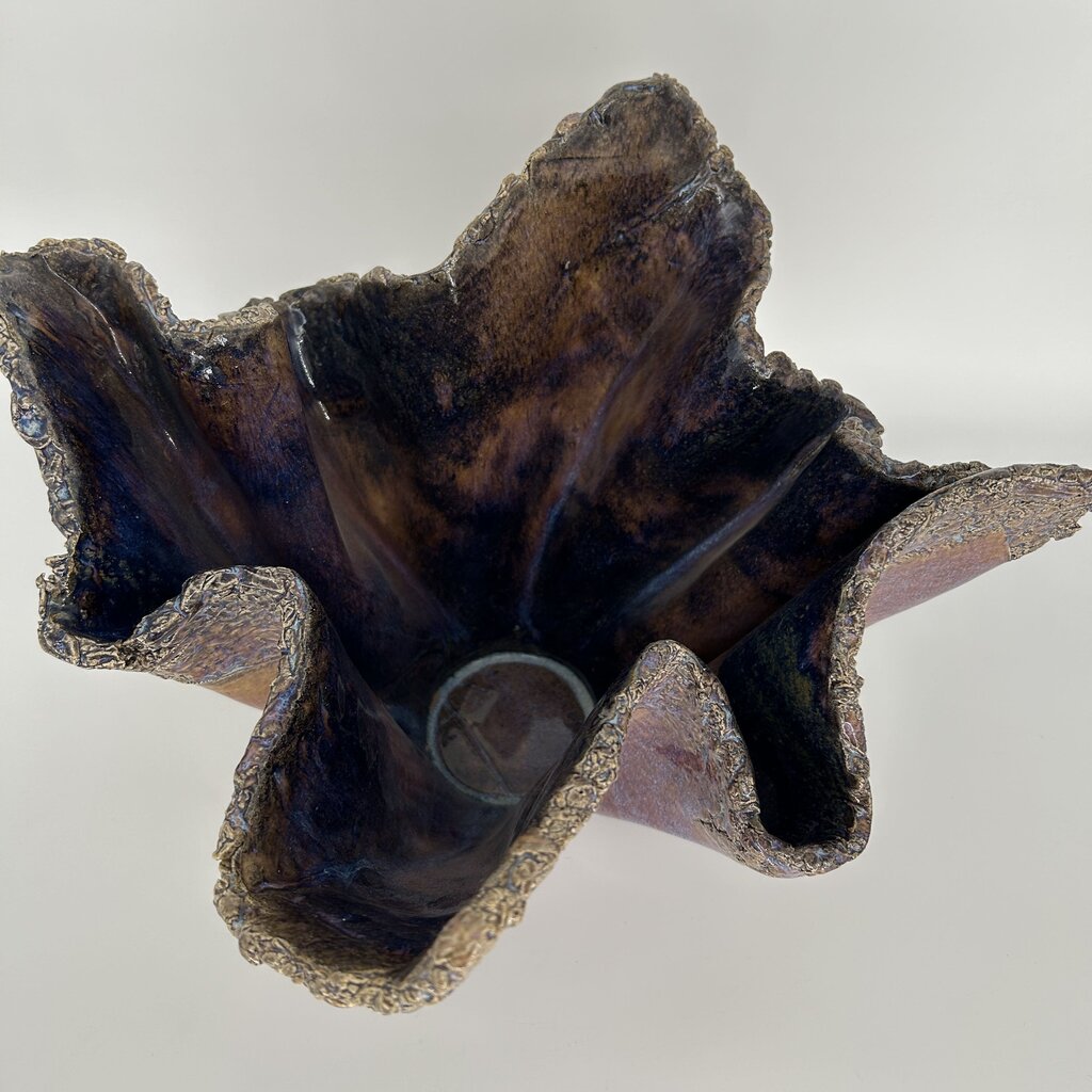 Freeform Pottery Vase