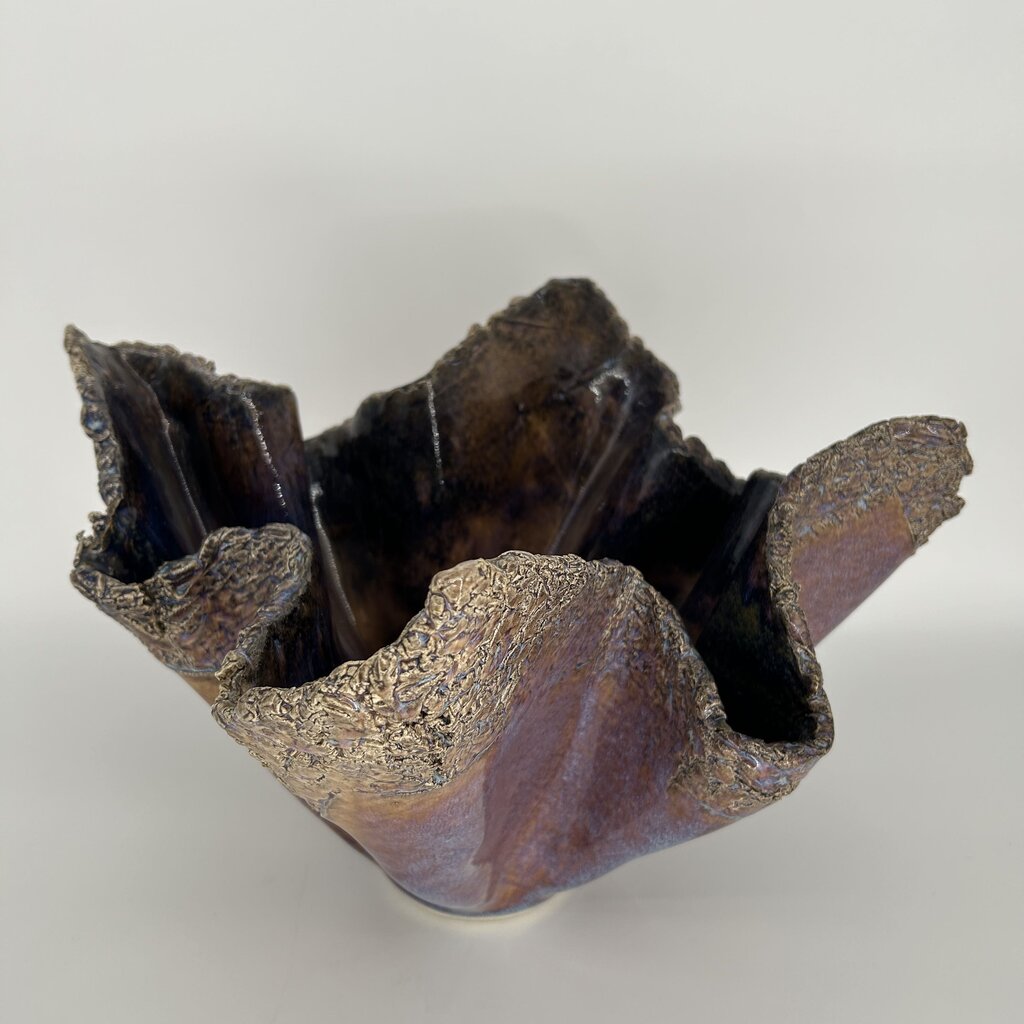 Freeform Pottery Vase