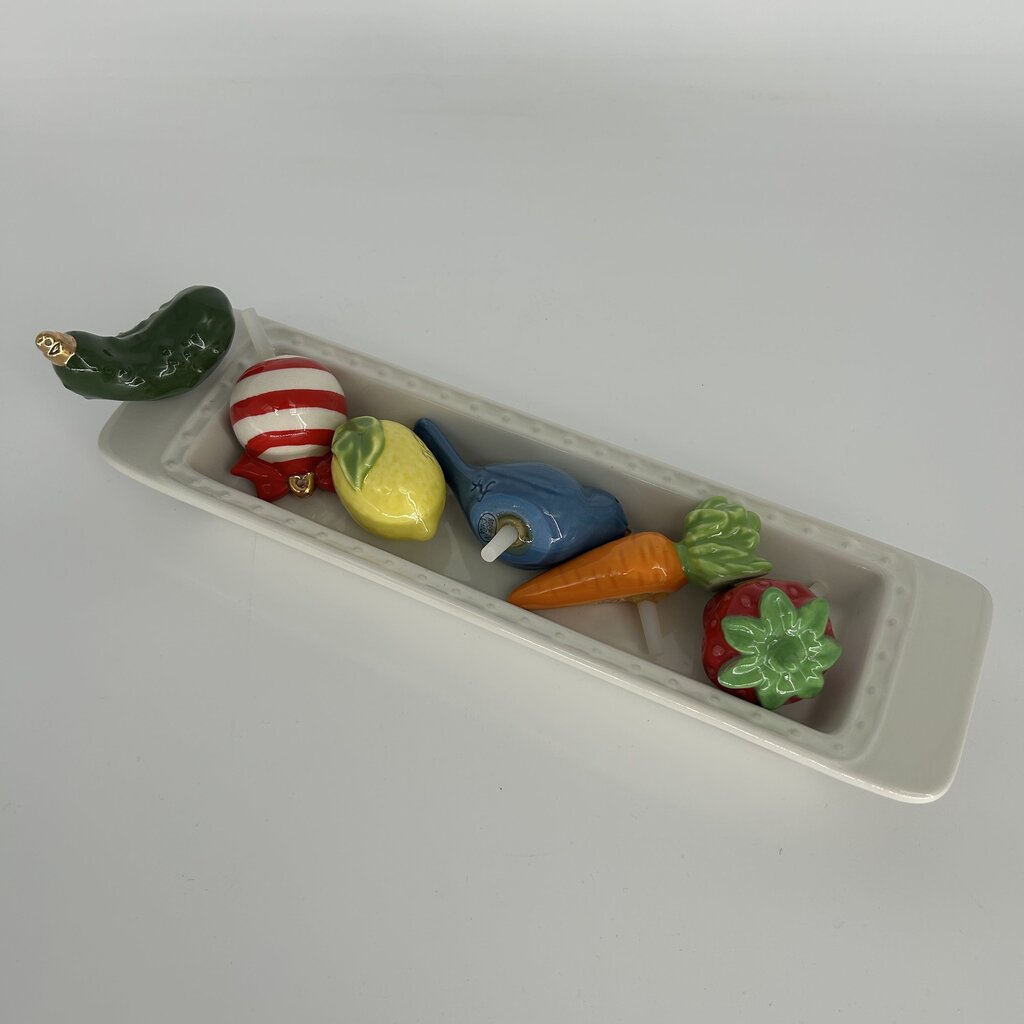 Nora Fleming Cracker Tray w Acc