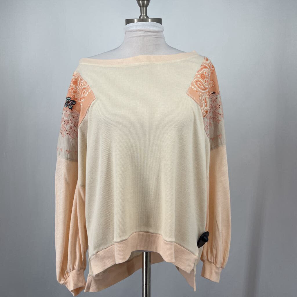 We The Free Patchwork Sweatshirt
