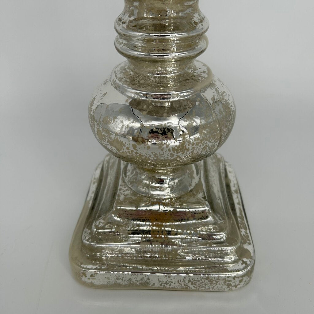 Mercury Glass Candle Holder