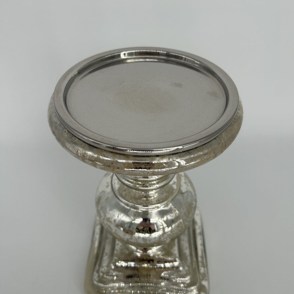 Mercury Glass Candle Holder