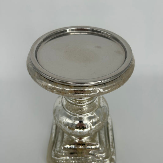 Mercury Glass Candle Holder