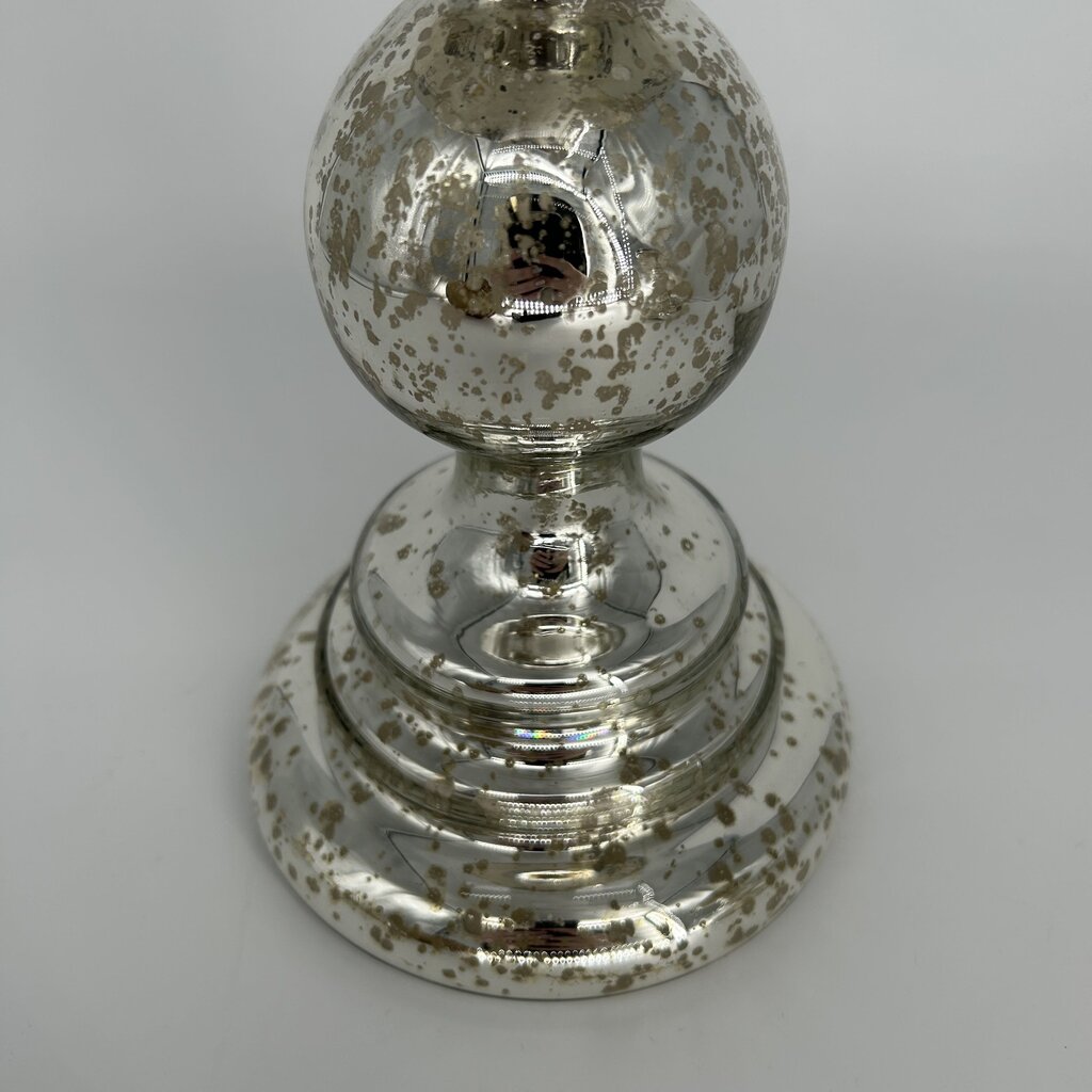 Mercury Glass Candle Holder