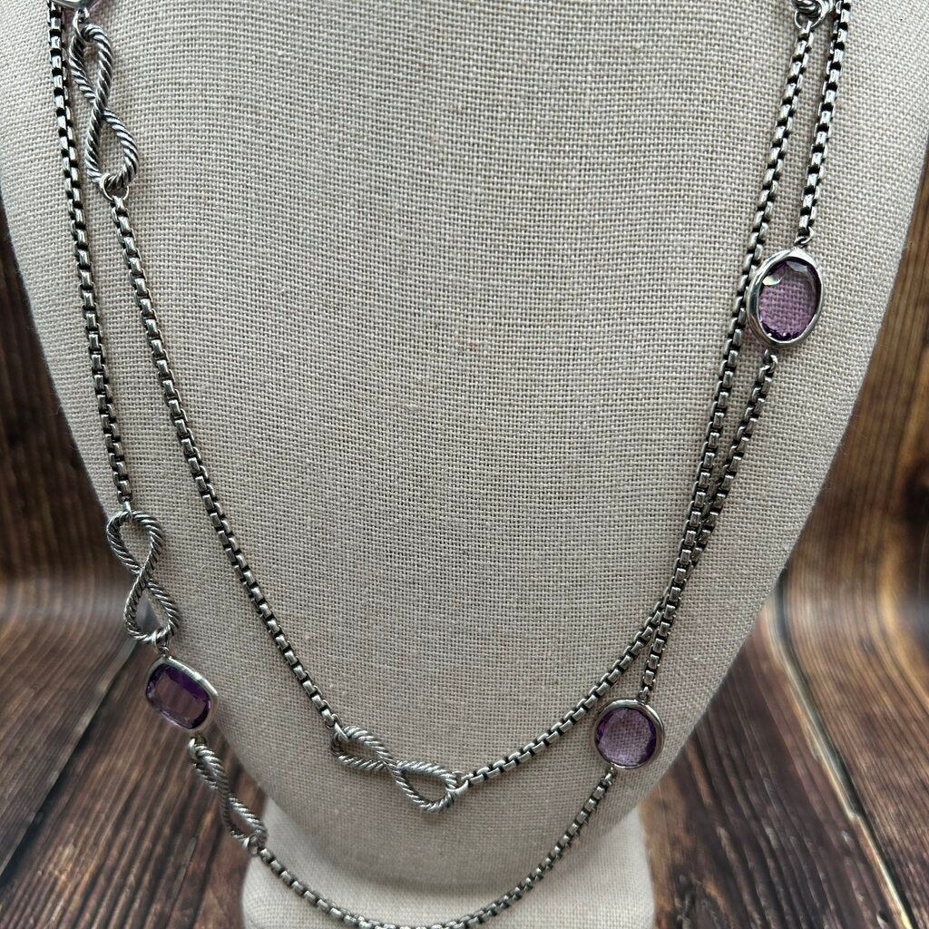 David Yurman Confetti Figure Eight Necklace