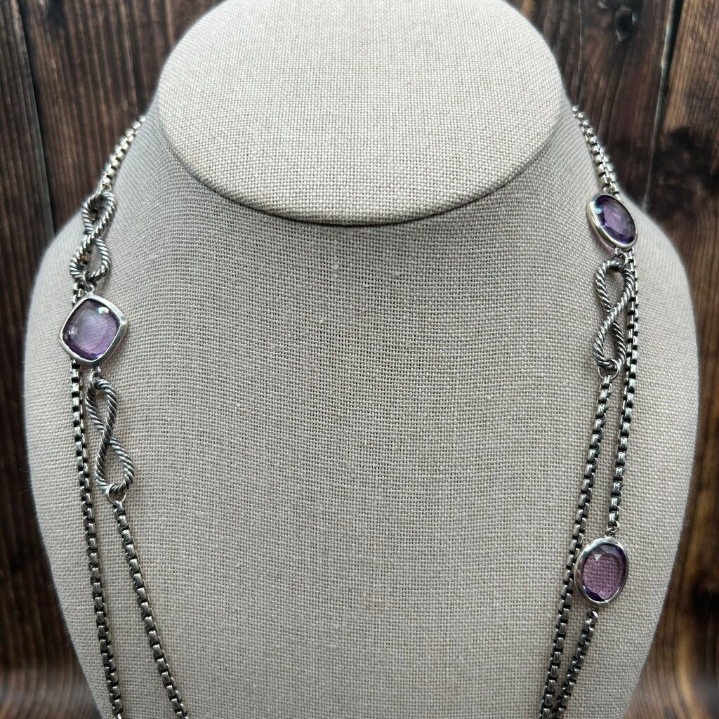 David Yurman Confetti Figure Eight Necklace