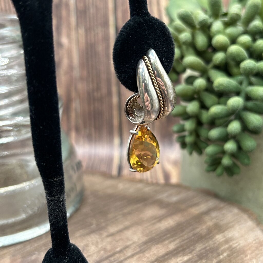 Vintage Tiffany & Co Citrine Earrings