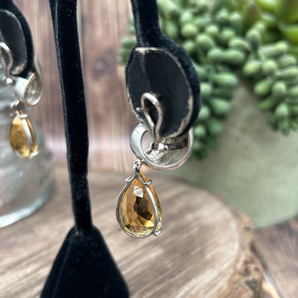 Vintage Tiffany & Co Citrine Earrings