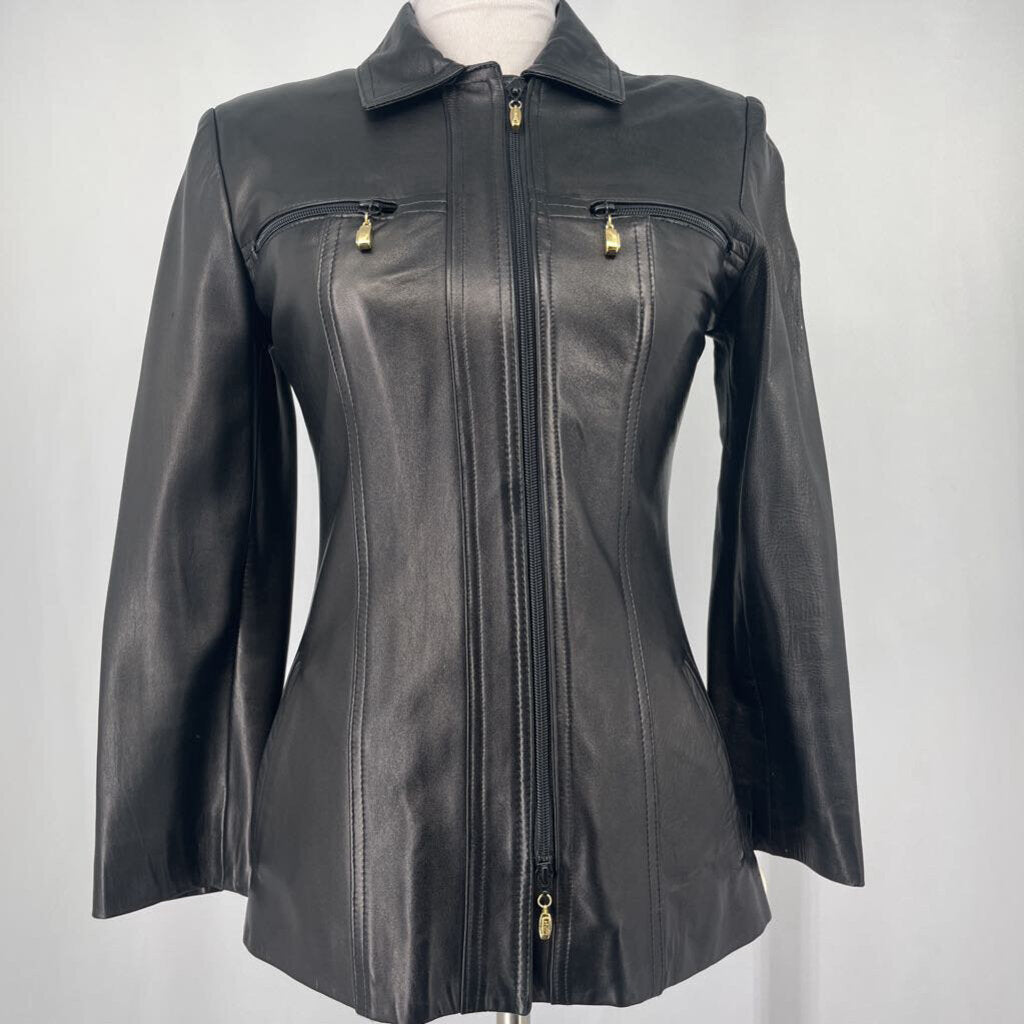 St John Leather Jacket As Is