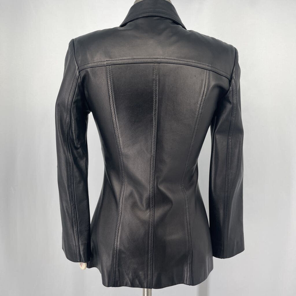St John Leather Jacket As Is