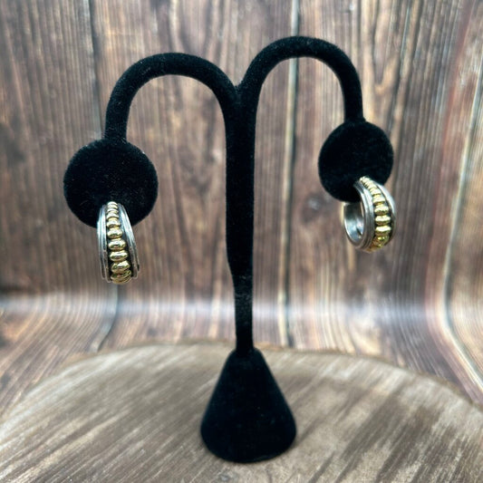 Lagos Caviar Hoop Earrings