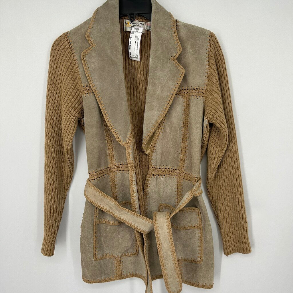 Sweater Bee Suede Jacket