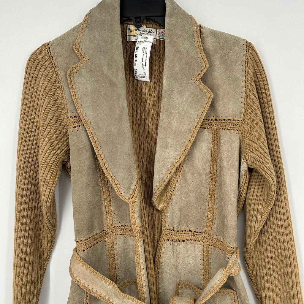 Sweater Bee Suede Jacket