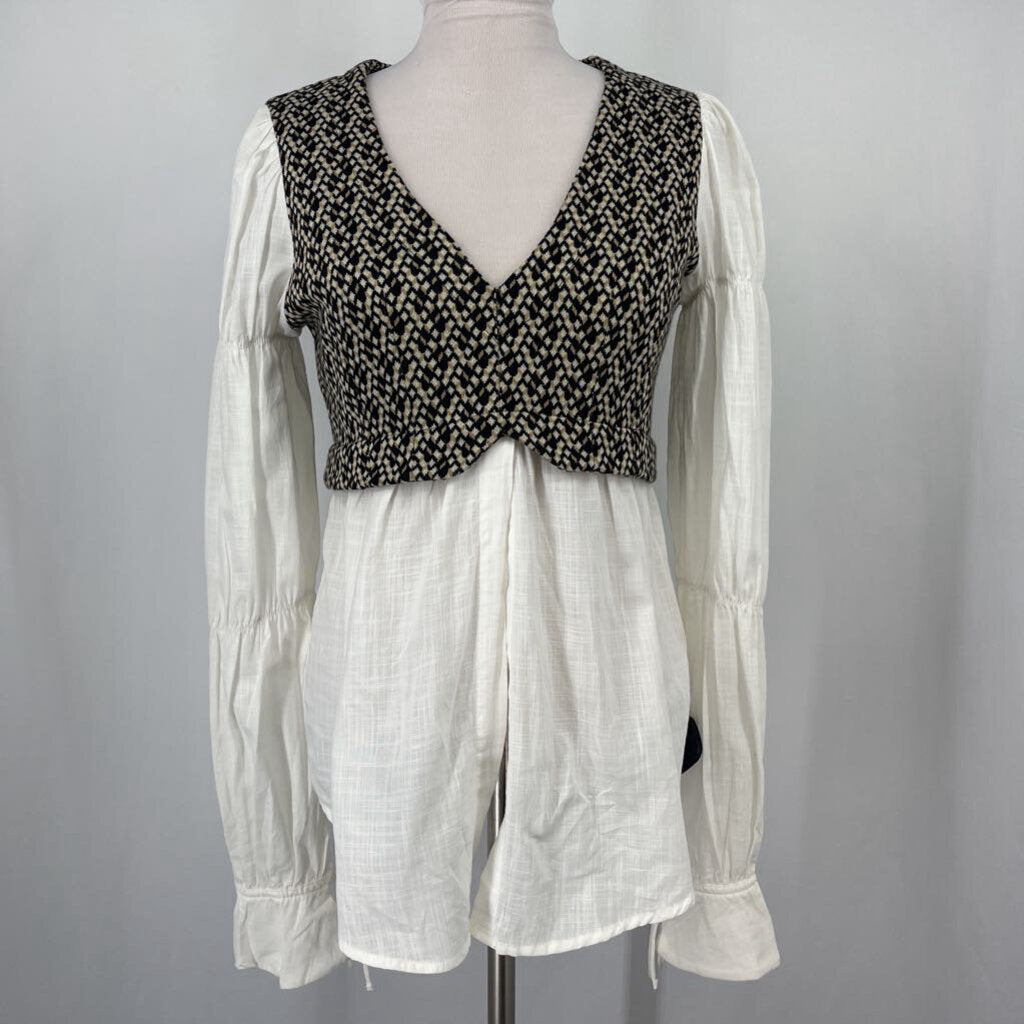 Anthropologie L/s Twofer Shirt