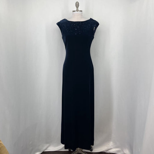 J.R. Nites Slvls Velour Dress